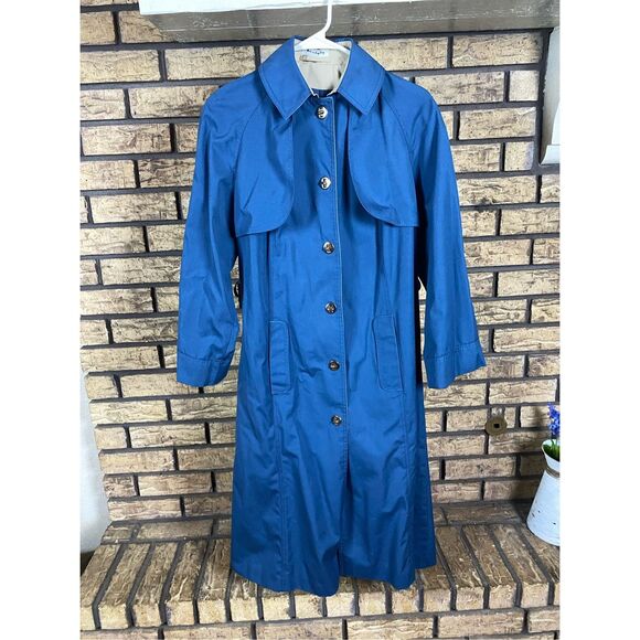 Rain shredder trench rain coat heavy duty size 7/8‎ - Picture 1 of 10